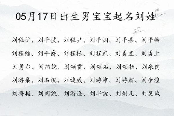 如何根据刘姓文化传统为宝宝起名