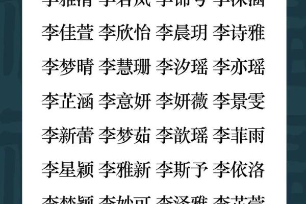 李姓取名技巧与注意事项，如何为宝宝选择一个合适的名字