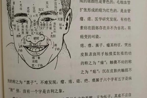 玄学中的痣相学：解读面部痣的位置与意义