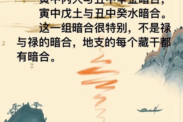 地支暗合的奥秘与命理解析：如何影响个人运势与性格特征
