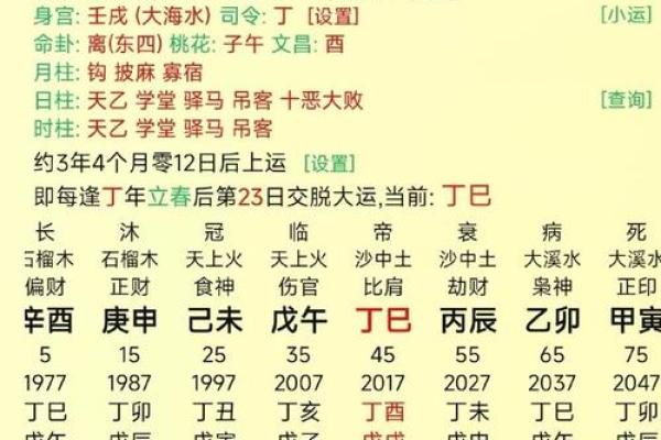 从生辰八字看人生的运势变化