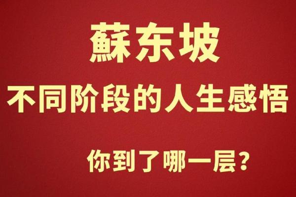 苏轼八字解析：揭示其人生与命运的深刻联系