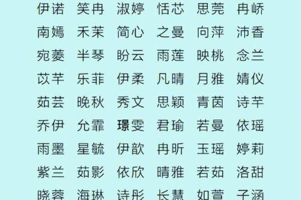 水字旁的女孩名字推荐 温柔清新又有寓意