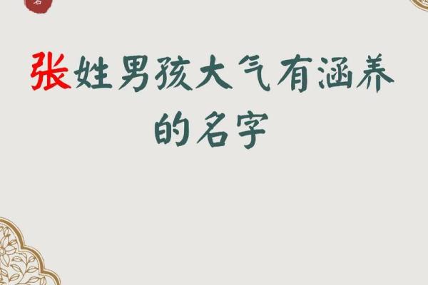 为姓张的宝宝起名字的独特技巧与建议