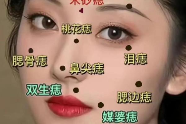 女痣相解析：解读女性面部痣的位置与命运