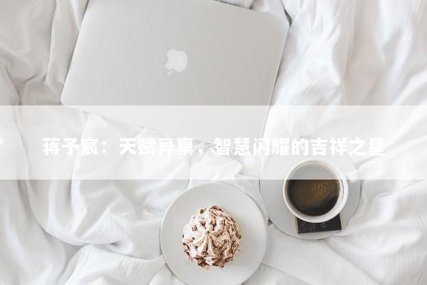 蒋予宸：天赋异禀，智慧闪耀的吉祥之星