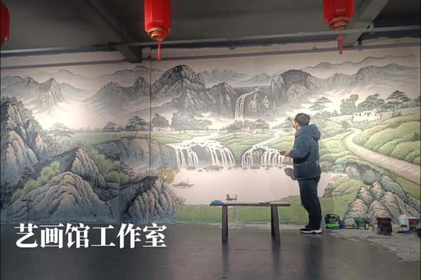 破解办公室风水难题，莆艺风水画助你一臂之力