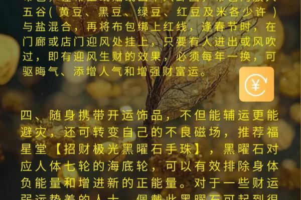 家居风水秘籍：摆设布局，让家财运亨通