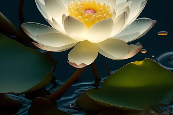 轻松招财，莲韵生金！