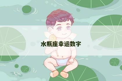 水瓶座幸运数字