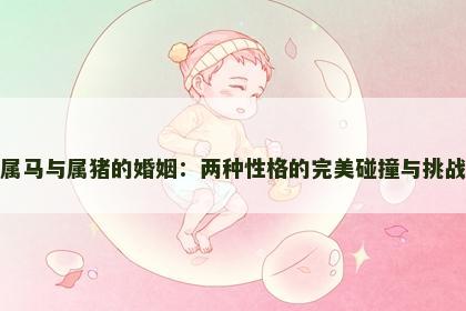 属马与属猪的婚姻：两种性格的完美碰撞与挑战