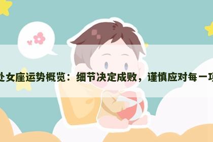 今日处女座运势概览：细节决定成败，谨慎应对每一项任务