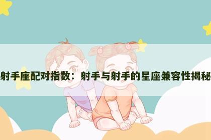 射手座配对指数：射手与射手的星座兼容性揭秘