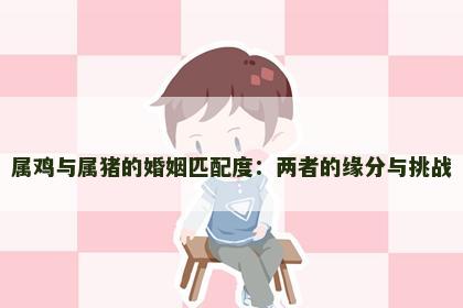 属鸡与属猪的婚姻匹配度：两者的缘分与挑战